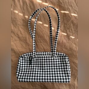Baggu Gingham Bowler Bag